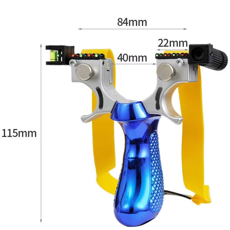 UltraShot X1 Laser Slingshot – High-Precision Hunting Catapult with Quick-Change Bands & Ergonomic Grip